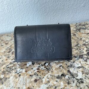 Coach Bleecker Wallet with Tattersall Lining